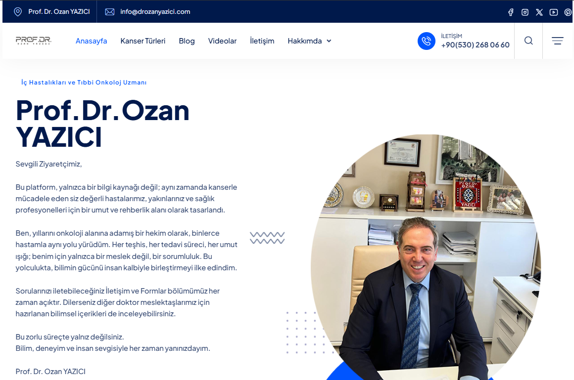 Prof. Dr. Ozan YAZICI
